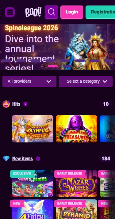Booi Casino Online